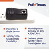 Picture of Poe Texas PoE Injector - Single Port Power Over Ethernet Passive PoE Adapter (UL Rated PoE Integrated Power)