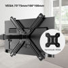 Picture of suptek Universal VESA Mount Bracket Adapter Monitor Arm Mounting Kit for Screen 17 to 27 inch