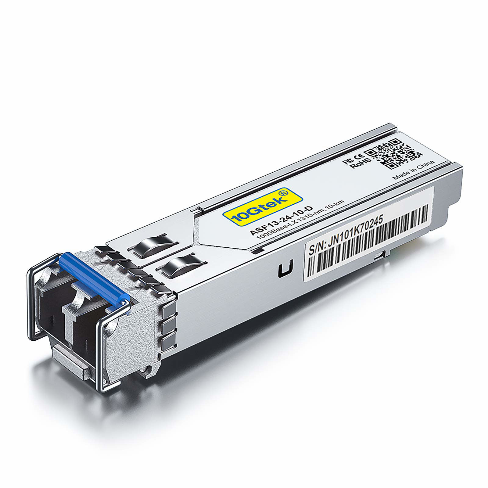 GetUSCart- 10Gtek 1.25G SFP Transceiver 1000Base-LX, 1310nm SMF ...