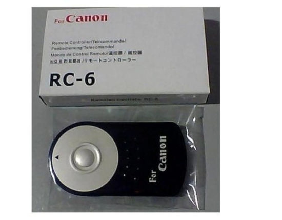 Picture of USARMT New Remote for Canon RC-6 Control FIT EOS 4 450D 500D 550D 600D 5DII 60D