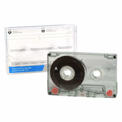 Picture of ONN 90 Minute Audio Cassette Tape - Blank Cassette Recording Tapes