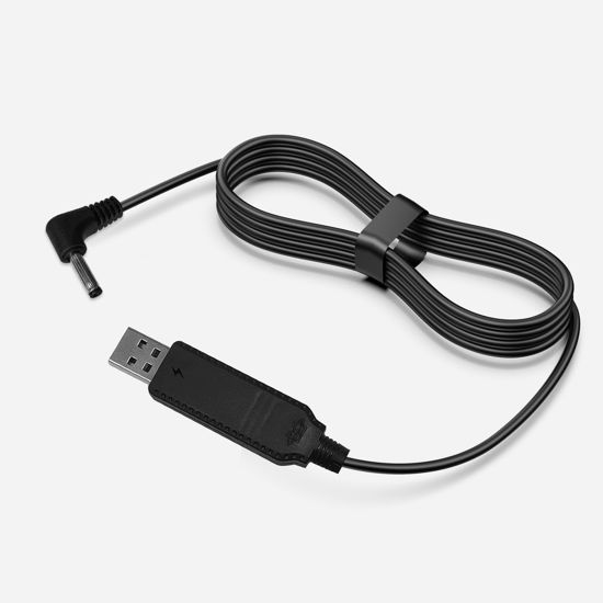 Picture of SGEOYPIL 9.8 FT - Radar Detector Power Cord Compatible with Cobra RAD 480i, 350, 380, 450 Uniden DFR1 DFR3 DFR5 Whistler Laser Speed Detector for Car Charging Cable