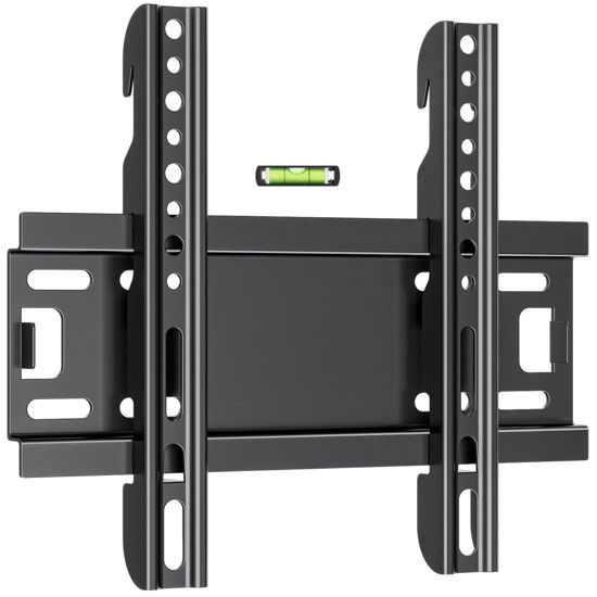 Picture of Nuyoah Fixed TV Wall Mount, TV Mount Bracket Flat Mount for Most 14-43 Inches TVs, Low Profile Wall Mount Saving Space for LED, LCD, Plasma TV, Max VESA 200x200mm, 55LBS Load Capacity