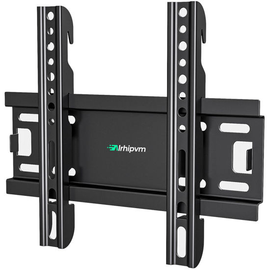 Picture of Alrhipvm Fixed TV Wall Mount for 14-43 Inches Flat Screen TVs, Low Profile TV Mount Bracket Hold Up 55lbs, Wall Mount TV Bracket Flush Mount Space Saving, Max VESA 200x200mm