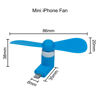 Picture of MIUOLV iPhone Fan, 6 Pack Mini Cell Phone Fan Portable Colorful and Powerful Mobile Fan Compatible with iPhone 14/14Pro Max/13/13 Pro Max/12/12 Pro Max/11/11 Pro/11 Pro Max/X/Xs/Xr/iPad