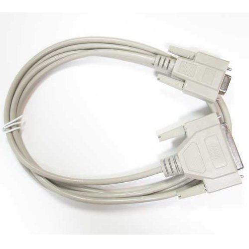 GetUSCart- SF Cable, 6ft DB9 Female to DB25 Female Null Modem Cable