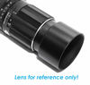 Picture of Fotasy 37mm Telephoto Lens Hood, 37mm Lens Hood for Canon Fuji Leica Leitz Nikon Olympus Panasonic Pentax Sony Lens, 37mm Tele Screw-in Lens Hood