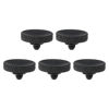 Picture of PATIKIL Camera Shutter Button, 5 Pack Soft Shutter Release Button Pure Copper Camera Button Knurled Suitable for DSLR/SLR Camera, Matte Black