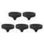 Picture of PATIKIL Camera Shutter Button, 5 Pack Soft Shutter Release Button Pure Copper Camera Button Knurled Suitable for DSLR/SLR Camera, Matte Black