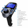 Picture of T11 Wireless Bluetooth FM Transmitter Handsfree Car Kit MP3 Player Wireless Bluetooth Adapter with Dual USB Port Car Kit