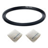 Picture of 77mm Lens to 67mm Camera Lens Adapter 77mm to 67mm Step Down Ring Adapter Ring for All Brands of UV ND CPL, with Premium Lens Wiping Cloth 2 Pack (77mm-67mm)