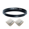 Picture of 40.5mm Lens to 43mm Camera Lens Adapter 40.5mm to 43mm Step Up Ring Adapter Ring for All Brands of UV ND CPL, with Premium Lens Wiping Cloth 2 Pack (40.5mm-43mm)