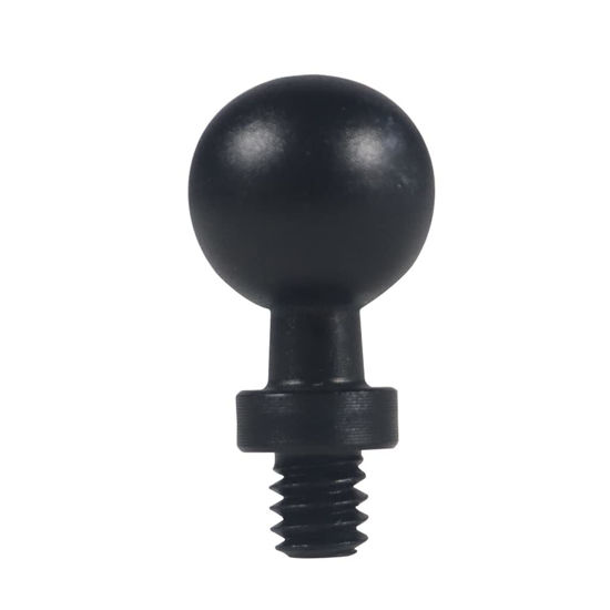 Picture of NovelGoal 13mm/15mm/17mm Ball Head Mount 1/4" Screw Adapter for Camera Phones GPS Holder Part Photography (15MM Ball Head)