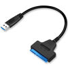 Picture of MIAOERJING SATA to USB 3.0 Cable, USB to SATA III Hard Drive Adapter for 2.5 Inch SSD & HDD Data Transfer, Support UASP