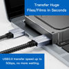 Picture of Ruaeoda USB to USB Cable 3 ft, USB 3.0 Male to Male Type A to A Double Sided USB Cord for Data Transfer,Hard Drive,Laptop,DVD,TV,USB Hub and More
