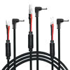 Picture of 3 Types of DC3.5 Radar Detector Hardwire Power Cord Mirror Wire Plug Tap,with Inline Fuse Holder,Compatible with Cobra Escort Beltronics Uniden Whistler Valentine One Radar Detector (DC3.5-13.6'')