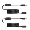 Picture of Lenink 12V USB Power Adapter Cord for Baby Car Camera with Inline Switch, 2 Packs 5V to DC 12V Voltage Step Up Converter Boost Cable for Powering Small Devices