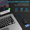 Picture of Cloudeck Mouse Jiggler Undetectable for Computer, USB Mouse Mover, Gaming Automatic Continuous and Assistive Click Device, Plug & Play, Simulate Mouse Pointer Movement to Prevent PC Going Sleep