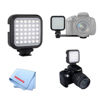 Picture of Universal Mini Portable Rechargeable USB LED Light for DSLR Cameras with Micro USB Cable for Nikon, Canon, Panasonic, Sony, Olympus, Fujifilm, Pentax Cameras & More