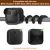 Picture of delilyn Flexible Twist Mount for All-New Blink Outdoor 4 (4th Gen) & Blink Outdoor (3rd Gen), Weatherproof Protective Housing with Charging Cutout and Gooseneck Mount for Blink Outdoor Camera