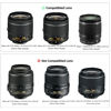 Picture of JJC Dedicated Bayonet Reversible Lens Hood Shade for Nikon AF-P DX Nikkor 18-55mm F3.5-5.6G VR & AF-P DX Nikkor 18-55mm F3.5-5.6G Lens on Nikon D3500 D5600 D7500 Camera Replace Nikon HB-N106 Lens Hood