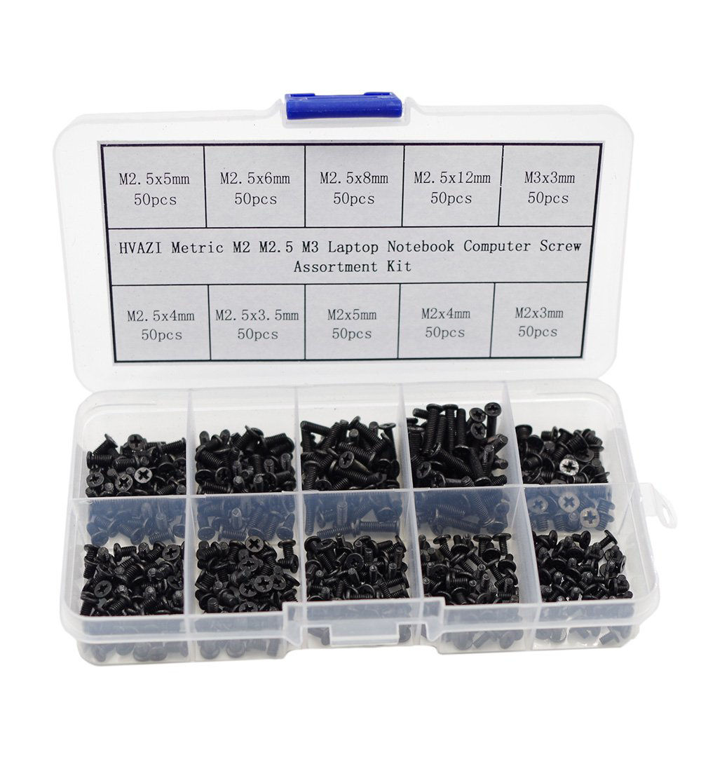 GetUSCart- HVAZI Metric M2 M2.5 M3 Laptop Notebook Computer Screw ...