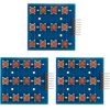 Picture of naughtystarts 3x4 Push Buttons Matrix Keyboard 7 Pin 12 Keypad Switch Board for Arduino (Pack of 3pcs)
