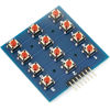 Picture of naughtystarts 3x4 Push Buttons Matrix Keyboard 7 Pin 12 Keypad Switch Board for Arduino (Pack of 3pcs)