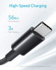Picture of Anker Cable [2 Pack 6ft], USB to USB C Cable, USB A to Type C Charger Cord for Samsung Galaxy S10 / S10+ / Note 9, LG V30 and More (USB 2.0, Black)
