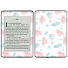 Picture of MightySkins Carbon Fiber Skin for Amazon Kindle Paperwhite 2018 (Waterproof Model) - Blue Petals | Protective, Durable Textured Carbon Fiber Finish | Easy to Apply, Remove| Made in The USA