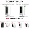 Picture of ALERTCAM Power Adapter for Ring Indoor Cam and All-New Ring Indoor Cam (2nd Gen), with 25Ft/7.5m Flat Charging Cable Continuously Charge Your Camera (NOT Compatible with Ring Stick Up Cam)