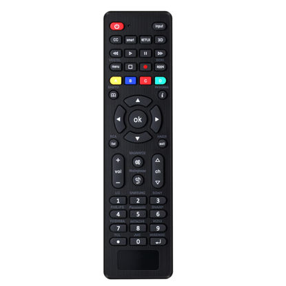 Picture of Universal Tv Remote for LG,Samsung, TCL, Philips, Vizio, Sharp, Sony, Panasonic, Sanyo, Insignia, Toshiba and Other Brands LCD LED 3D HDTV Smart TV Remote Control
