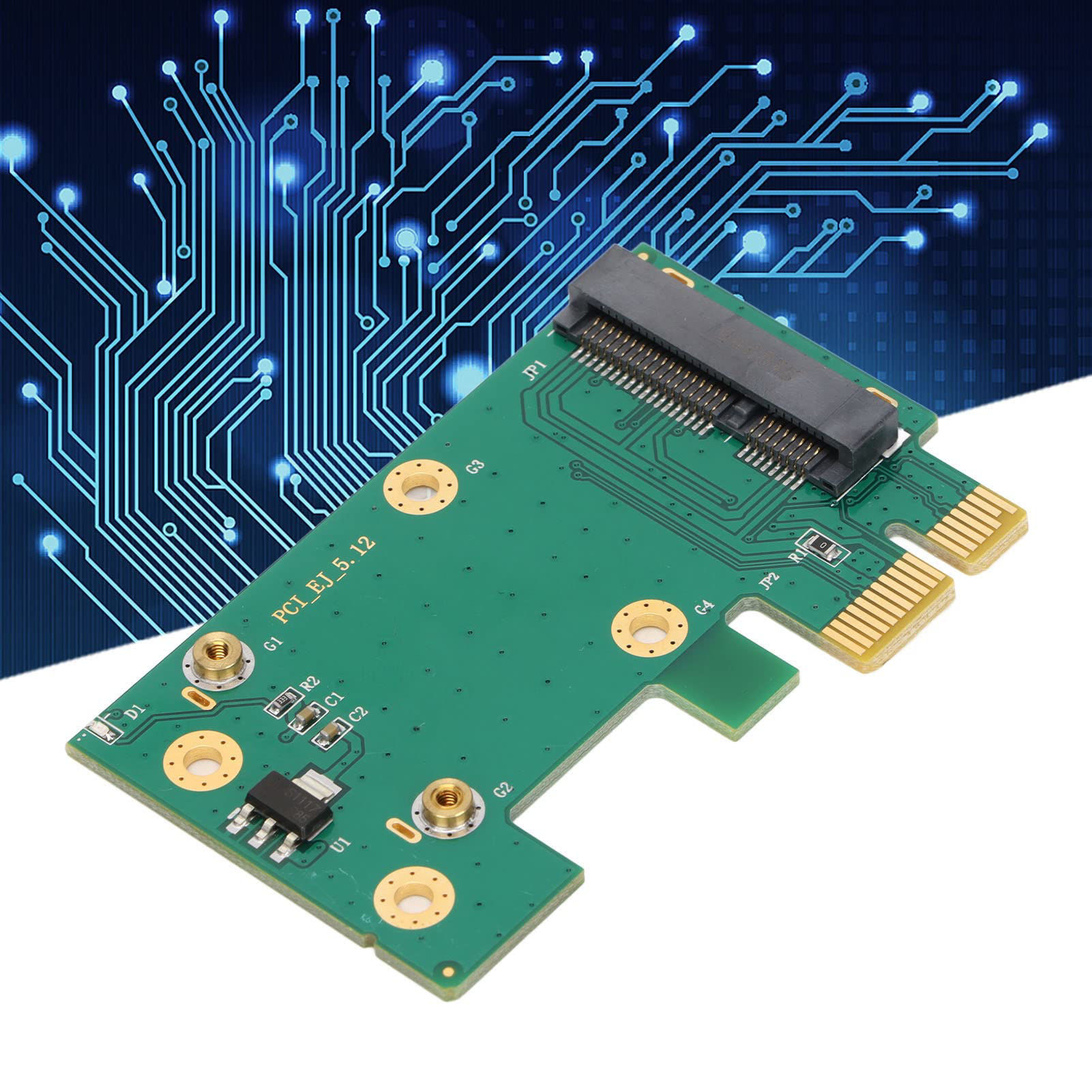 GetUSCart- Mini PCIE to PCIE Adapter Card, Mini PCI Express to PCI ...
