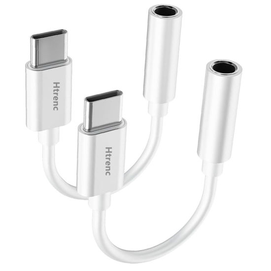 Picture of USB C to 3.5mm Headphone Jack Adapter for iPhone 15/15 Pro/Pro Max/Plus, Type C Aux Dongle Cable Cord Compatible with iPad, Samsung Galaxy S23/S23/S22/S21Ultra, MacBook,Note…