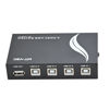 Picture of OLLGEN 4 Port USB 2.0 Sharing Manual Switch Box Hub 4 PCS Share Switcher 1 USB Device for Printer Scanner Camera Keyboard (4 Port)