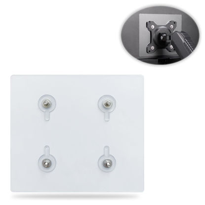 Picture of Universal Monitor VESA Mount Adapter for Non-VESA 13-27 inch Computer Monitors Tablets iPad VESA Mounting Arm Stand Bracket Kit 75X75mm…