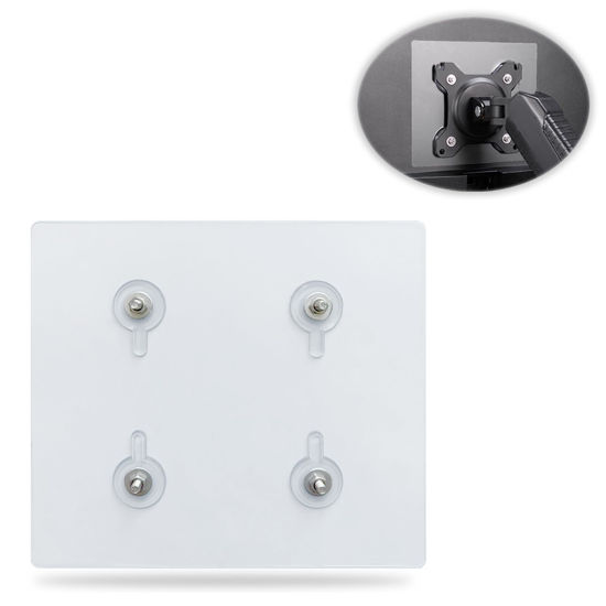 Picture of Universal Monitor VESA Mount Adapter for Non-VESA 13-27 inch Computer Monitors Tablets iPad VESA Mounting Arm Stand Bracket Kit 75X75mm…