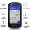Picture of SHUAXI Screen Protector for Garmin Edge 1040/1040 Solar GPS (3+1pack) and Silicone Case Cover,Tempered Glass Film Anti-Scratch High Definition Full Coverage