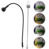 Picture of USB LED Lamp, Long Flexible Neck Desk USB Light Portable USB Gooseneck Light for Home School Office Night Studying 1W(Black B)