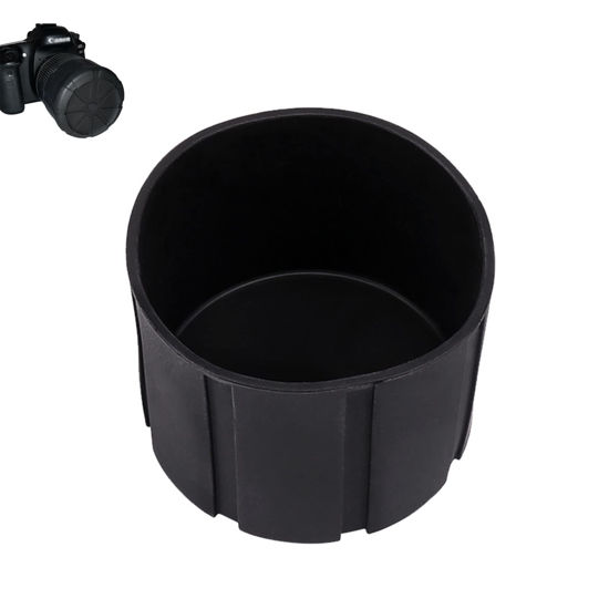 Picture of QYNuLi Camera Lens Cap SLR Camera Silicone Protector Cap Dustproof Lens Cover for 65-110mm DSLR Camera Lenses