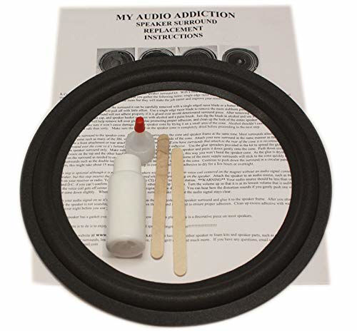 GetUSCart- Foam Speaker Surround Repair Kit for Paradigm PDR-10 Subwoofer