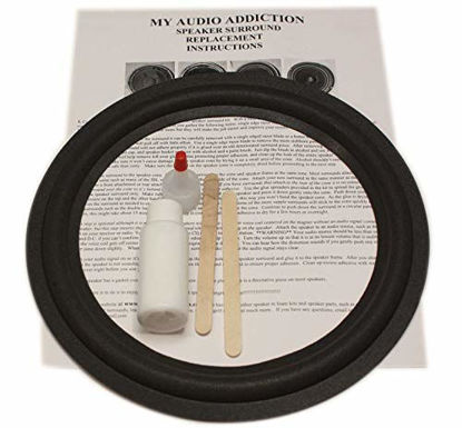 Picture of Foam Speaker Surround Repair Kit for Paradigm PDR-10 Subwoofer