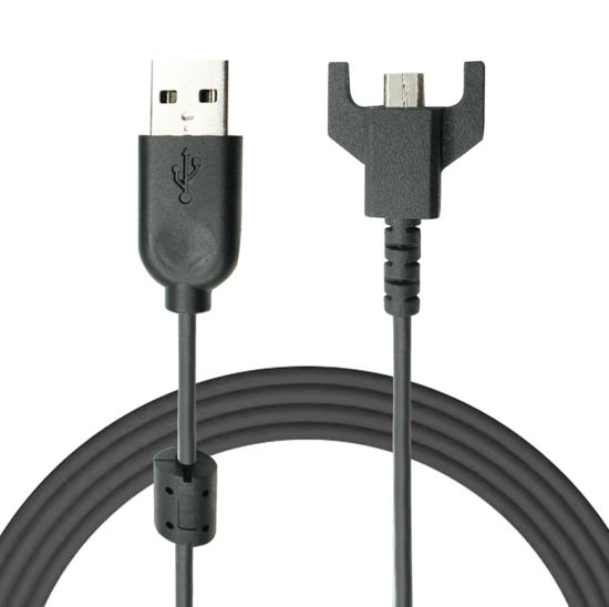 Picture of NoirVogel USB Charging Cable (6 feet) for Logitech G403 G703 G900 G903 G Pro Wireless G Pro X Superlight Gaming Mouse, G560 Speaker, G Pro Kayboards, USB to Micro USB (Black)