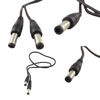 Picture of UpperFu 2pcs DC Power Plug 5.5mm x 2.5mm Male Plug to 5.5 x 2.1mm Male Adapter Connector Cable Cord 60cm 18AWG for LED Strip, Surveillance Camera,CCTV Security Camera,LED Display,IP Camera,DVR,Router
