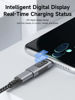 Picture of Hagibis LED Display USB C Adapter 240W 40Gbps 8K@60Hz, USB4 Connecter for Thunderbolt 4/3, iPhone 15 Pro Max, Current Voltage Fast Charging Monitoring Display Tester Detector