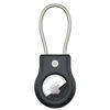 Picture of Airtag Keychain Holder with Wire Cable, Secure Lock Airtag Holder,360°Protective Air Tag Case Holder for Key Chain，Key Ring,Car Keys，Luggage Compatible Apple Air tag