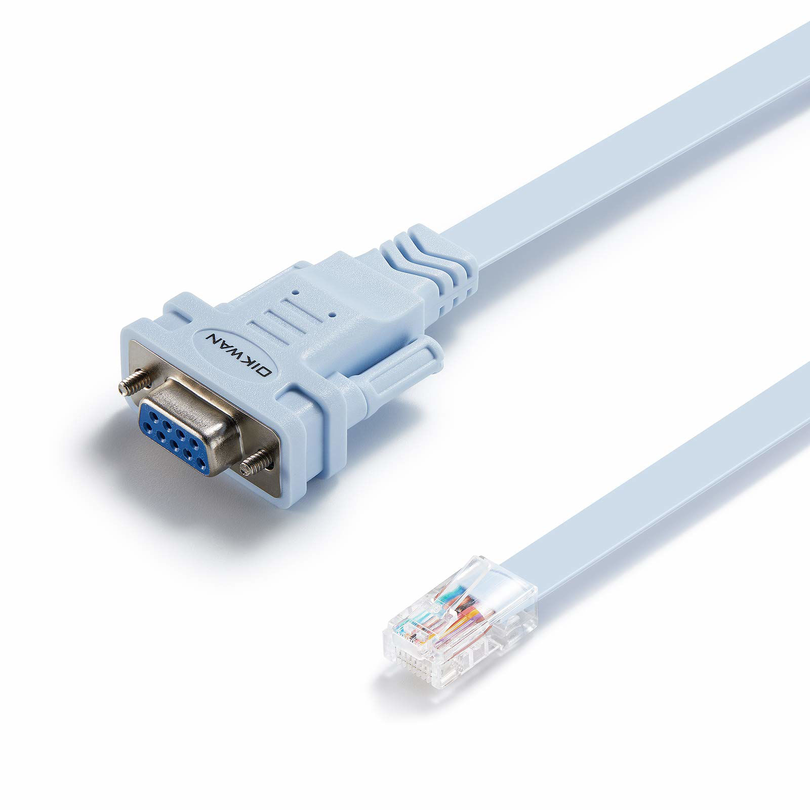 GetUSCart- OIKWAN DB9 9PIN to RJ45 Console Cable,Compatible with Cisco ...