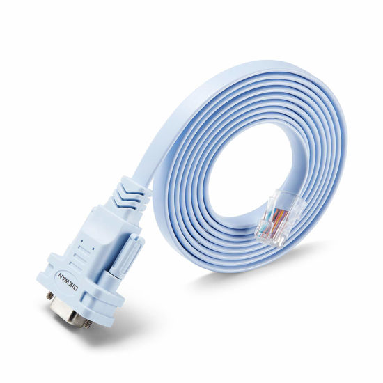 GetUSCart- OIKWAN DB9 9PIN to RJ45 Console Cable,Compatible with Cisco ...