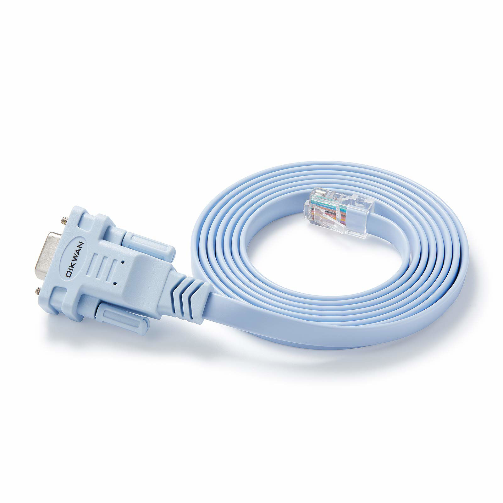 GetUSCart- OIKWAN DB9 9PIN to RJ45 Console Cable,Compatible with Cisco ...