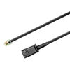 Picture of U10 Headset Adapter Cable Compatible Plantronics QD Quick Disconnect Headsets for Cisco IP Phone 68xx 78xx 88xx 89xx 99xx Series & Models 7960 7961 7962 7965 7970 7975